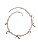 Necklace Sovrani Woman in Silver Corallo J13000